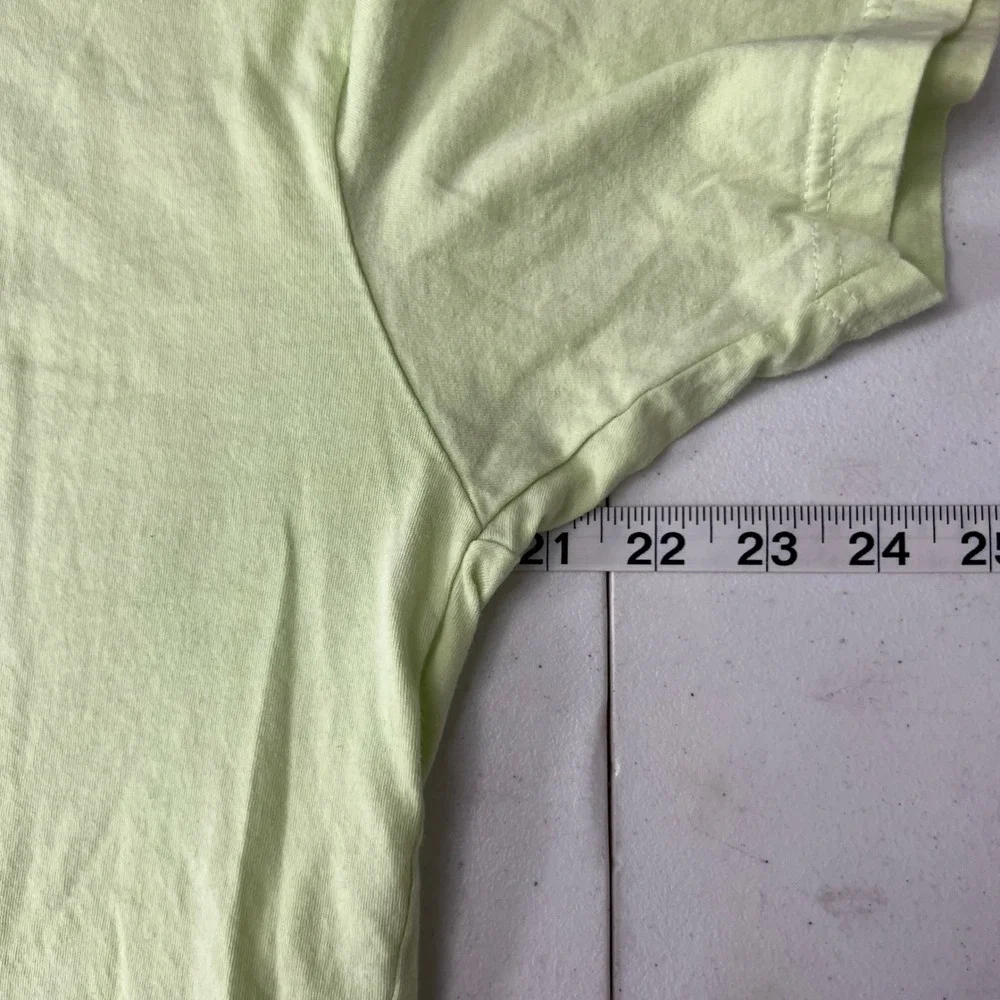 Disney Goofy Max Powerline Graphic T Shirt Light Green Mens Size LG‎